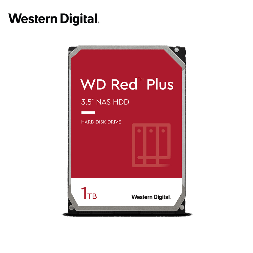 WD WD10EFRX 紅標 Plus 1TB 3.5吋 NAS 硬碟