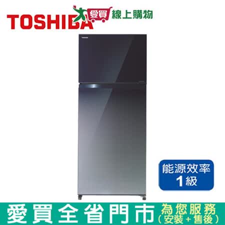 TOSHIBA東芝510L雙門變頻冰箱GR-AG55TDZ(GG)含配送+安裝