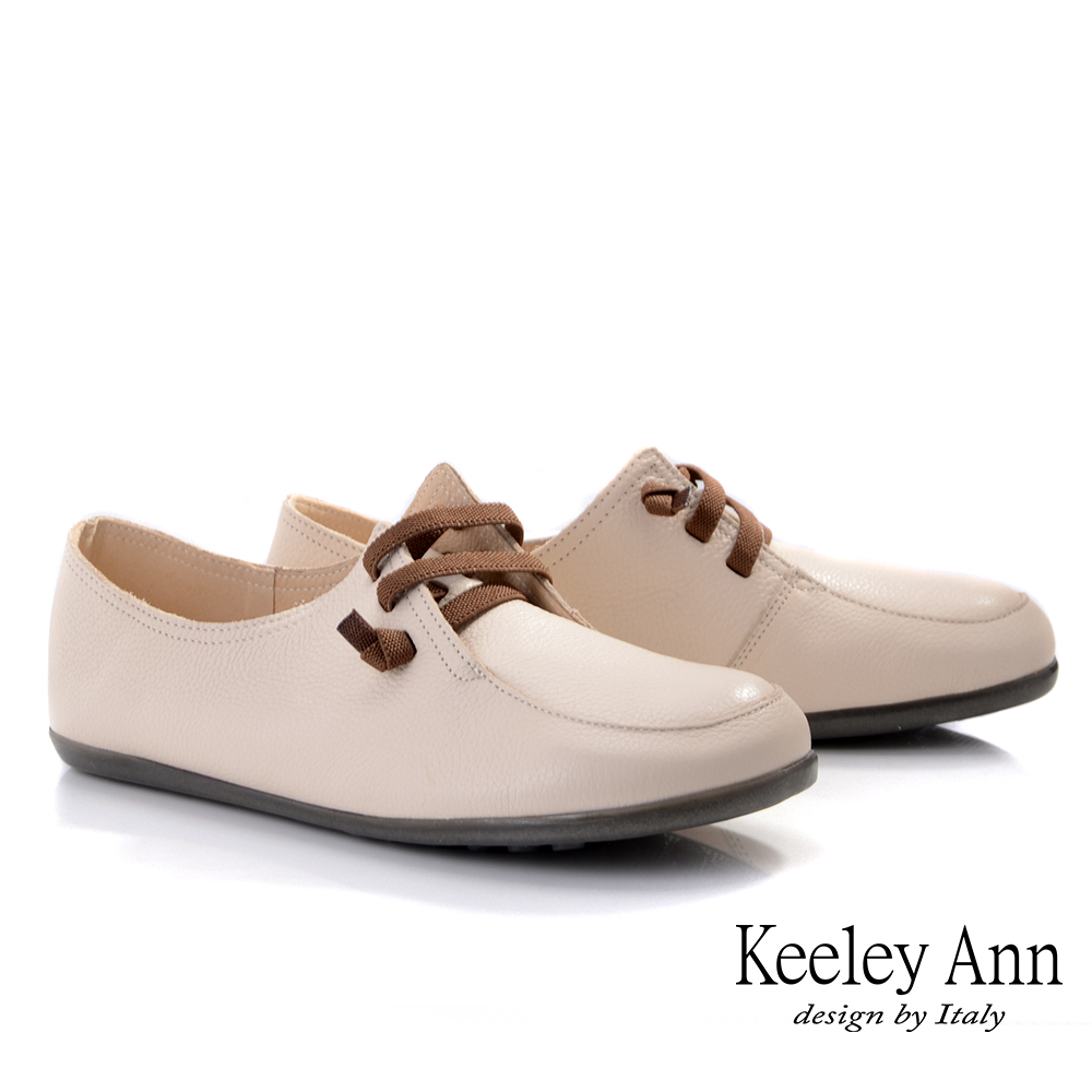 Keeley Ann我的日常生活 MIT牛皮柔軟舒適輕量休閒鞋