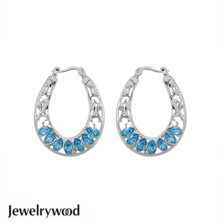 Jewelrywood
復古巴洛克海藍寶石耳環