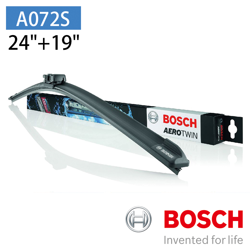 【BOSCH 博世】AERO TWIN A072S 汽車專用軟骨雨刷