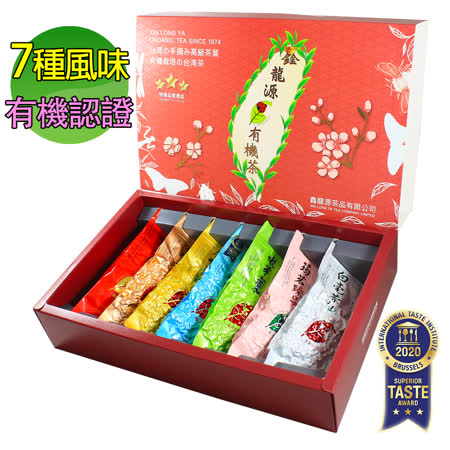 iTQi台灣特色茶葉
7大有機認證茶葉禮盒