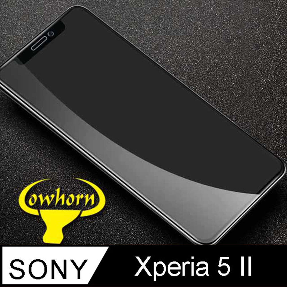 Sony Xperia 5 II 2.5D曲面滿版 9H防爆鋼化玻璃保護貼 黑色