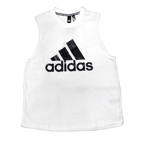 ADIDAS 女 TANK 無袖圓領T(短)