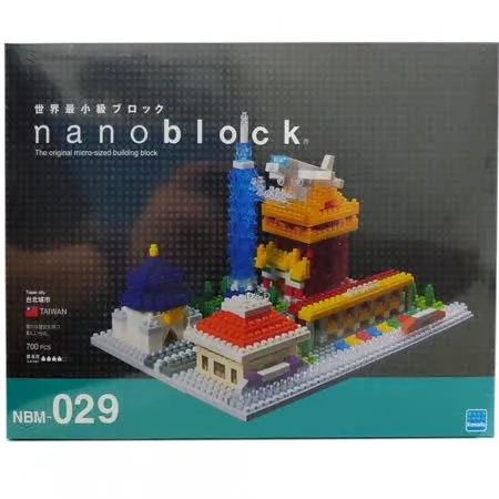 《Nanoblock 迷你積木》NBM-029 台北城市