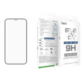 IMOS iPhone12 mini 5.4吋 (2020) 點膠2.5D窄黑邊防塵網玻璃 美商康寧公司授權