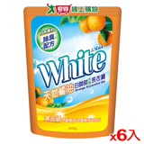 白帥帥天然橘油洗衣精補充包1650g*6包(箱)