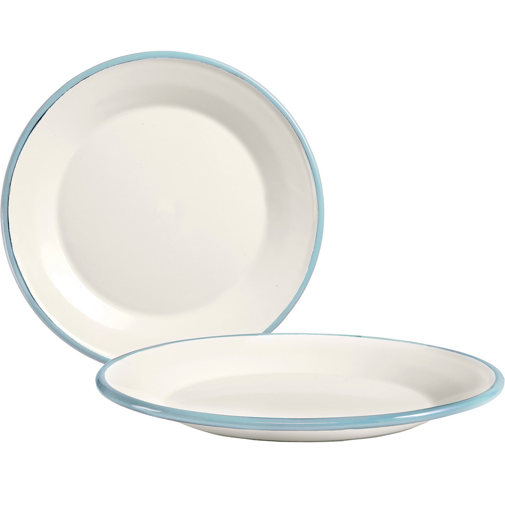 《IBILI》琺瑯餐盤(淡藍18cm)