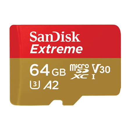 Sandisk Extreme microSDXC 行動裝置電玩記憶卡-64GB