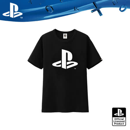 PlayStation 經典LOGO 黑潮原力T恤-極致黑(OLP-JBK-03)