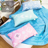 【I-JIA Bedding】(買一送一)特選高彈力纖維棉 好眠 舒柔透氣壓縮枕 ( 隨機出貨 )