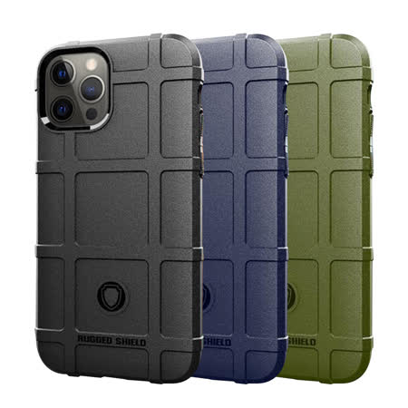 QinD Apple iPhone 12/12 Pro 6.1吋 戰術護盾保護套