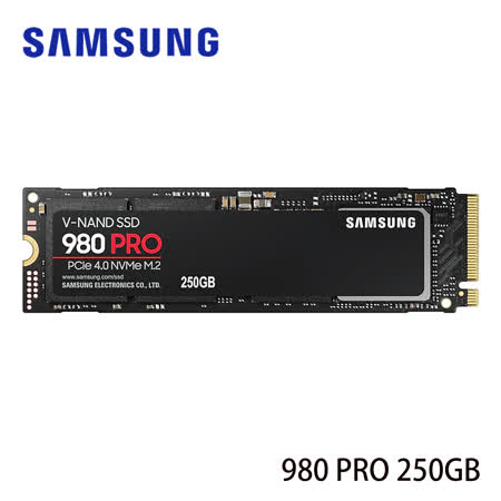 980 PRO 250GB NVMe 
M.2 固態硬碟 