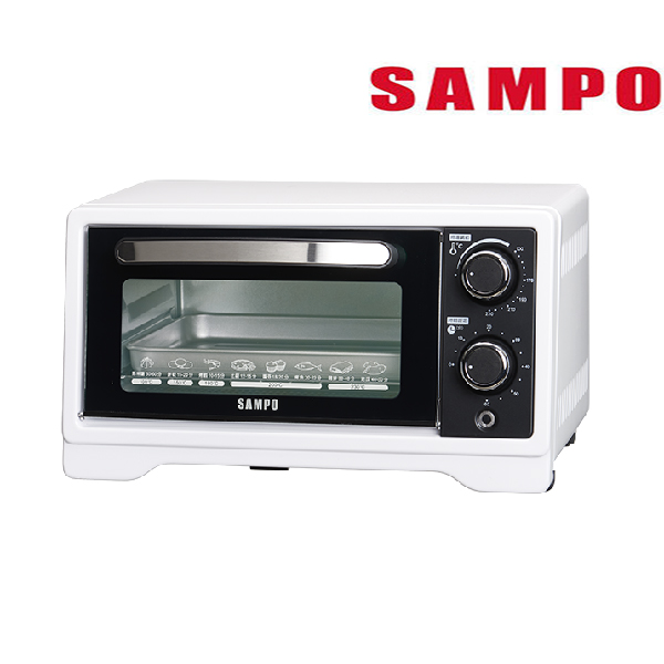 SAMPO 聲寶 9L旋鈕式定時溫控烘烤電烤箱 KZ-XF09-