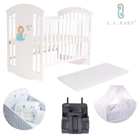 L.A. Baby美國加州貝比
柏靈頓嬰兒大床全配組