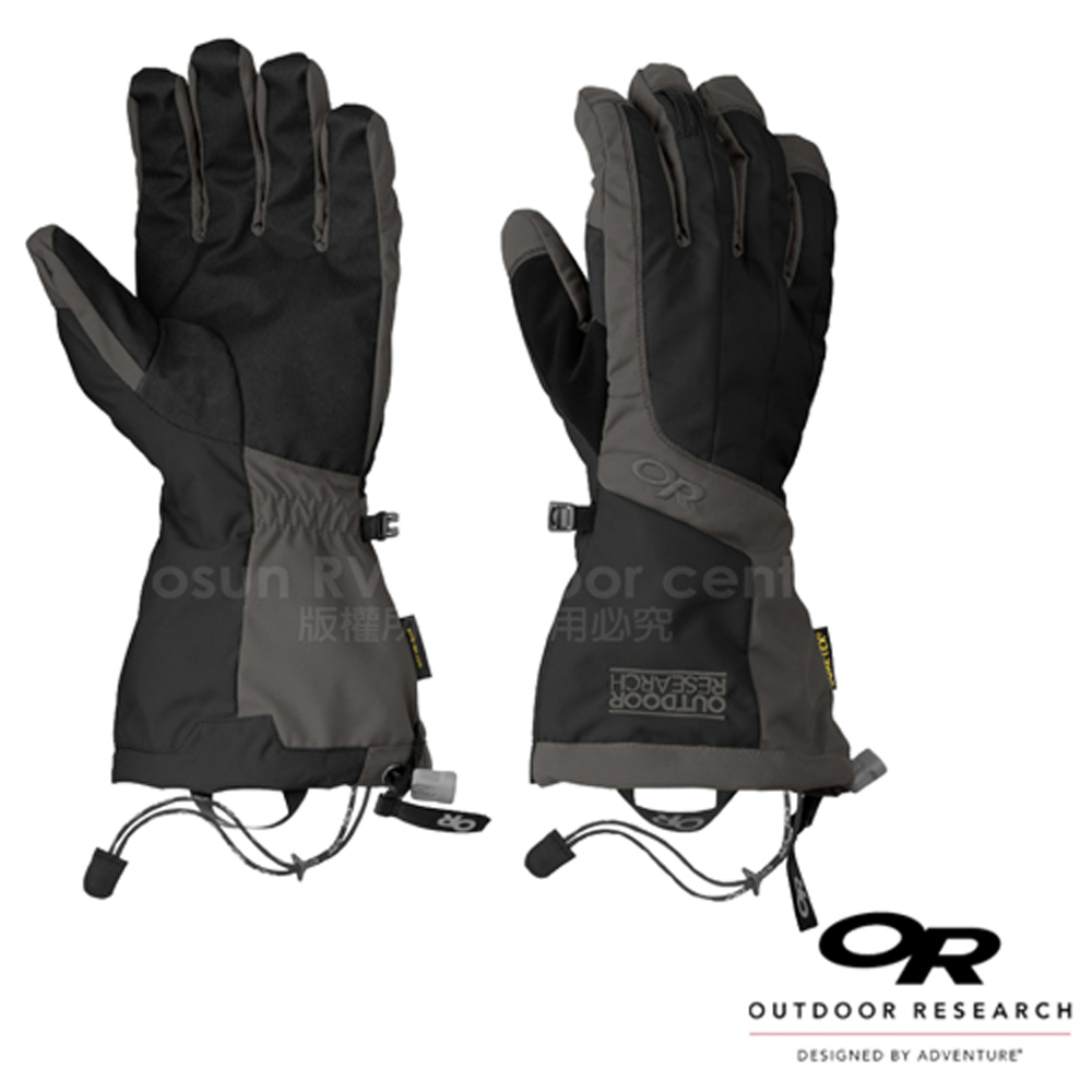 【Outdoor Research】男款 ARETE GLOVES 雙層防風防水透氣保暖手套/Gore-Tex_271615-0189 黑