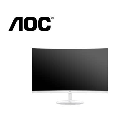 AOC 32型 CU32V3/WW (白銀) (寬) 螢幕顯示器