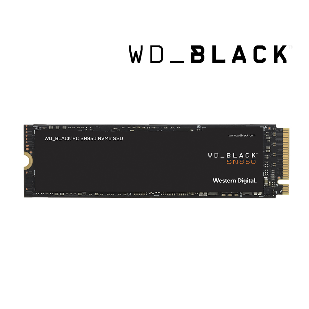 WD 黑標 SN850 2TB NVMe PCIe SSD 固態硬碟