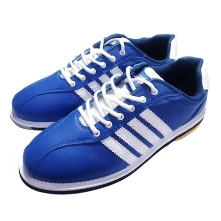 【DJ80嚴選】LANEWOLF 新式樣2.0仿真皮男用高級保齡球鞋-右手鞋(藍色)