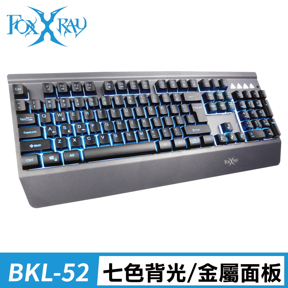 FOXXRAY 堅鐵戰狐電競鍵盤(FXR-BKL-52)