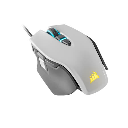 Corsair M65 RGB 
ELITE 電競滑鼠《白》	