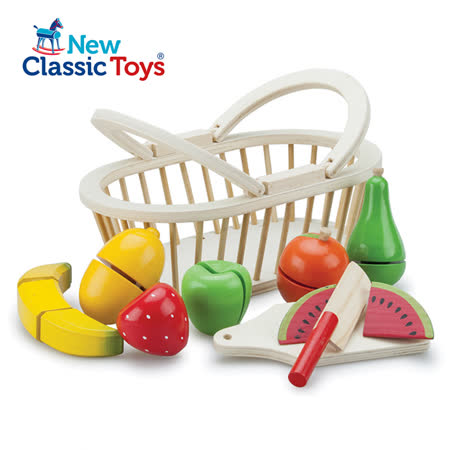 《 荷蘭 New Classic Toys 》水果籃切切樂