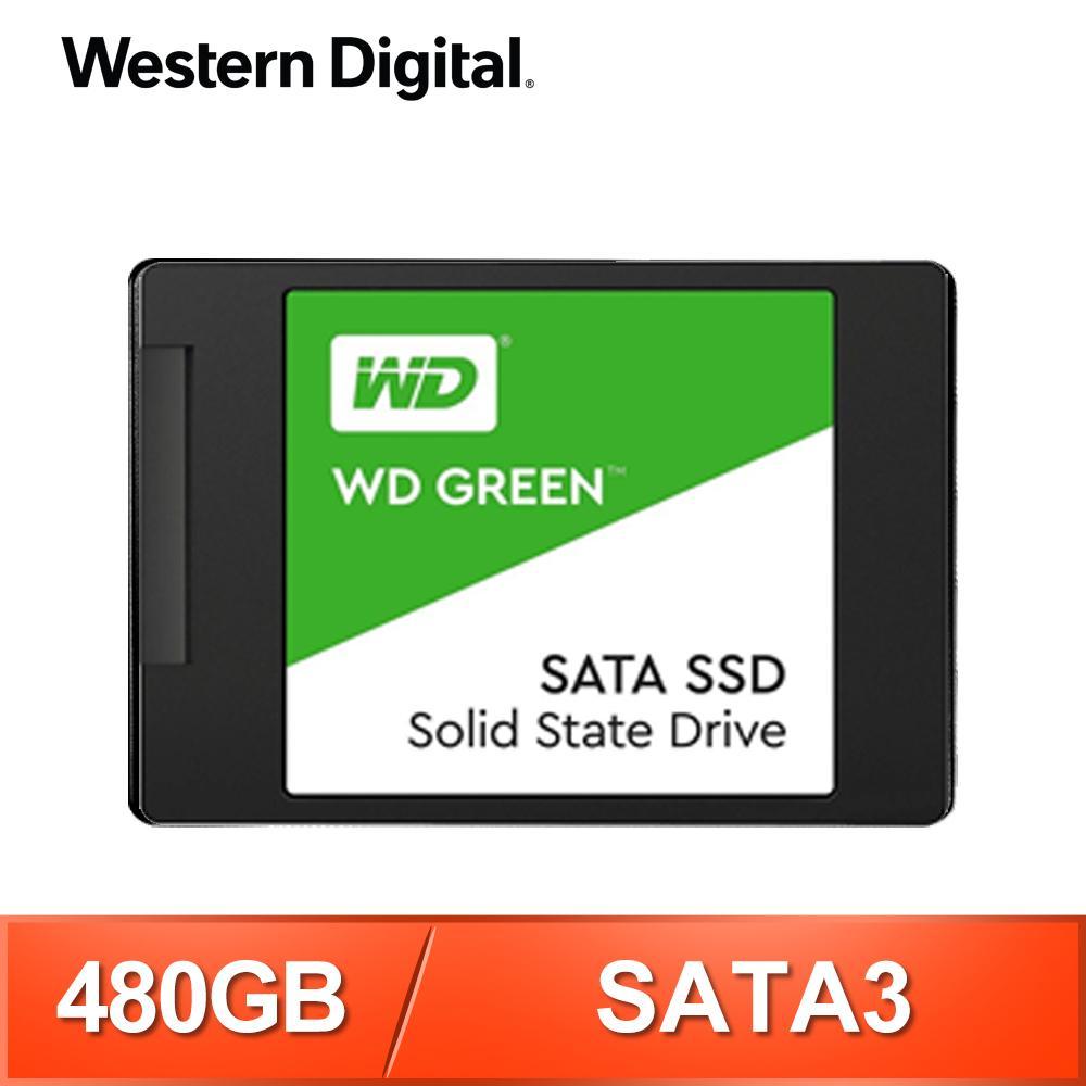 WD 威騰 480G 2.5吋 SATA SSD固態硬碟《綠標》WDS480G2G0A