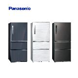 Panasonic 國際牌 610L三門一級能效變頻電冰箱NR-C611XV-含基本安裝+舊機回收 V(絲紋黑)