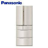Panasonic 國際牌 ECONAVI日製601L六門一級能變頻電冰箱 NR-F607VT-含基本安裝+舊機回收 R1(玫瑰金)