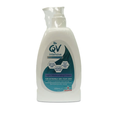 Qv 意高益膚神經醯胺清柔保濕乳350ml 效期至2023 12 Friday購物