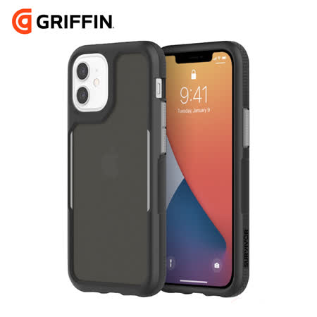 Griffin iPhone 12 系列 
軍規抗菌霧透防摔殼