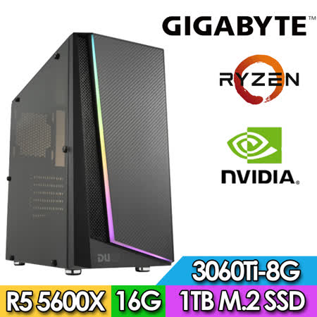 技嘉平台/R5六核
RTX3060TI獨顯機