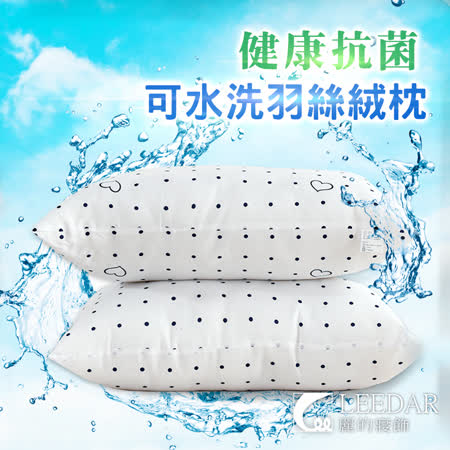 LEEDAR
水洗羽絲絨枕(2入)