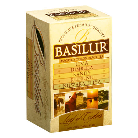 買一送一【BASILUR】錫蘭紅茶 - 5種口味 40G

