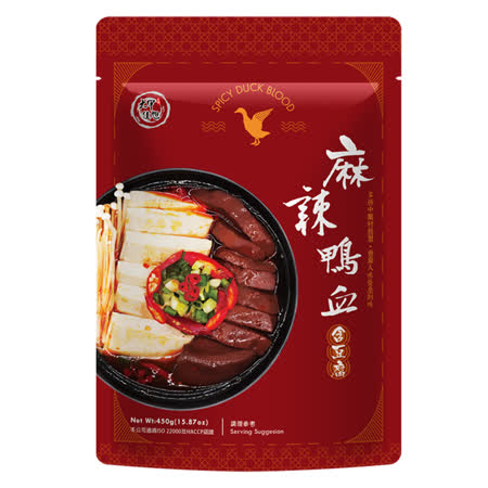 【大甲】麻辣
鴨血豆腐450G / 2入