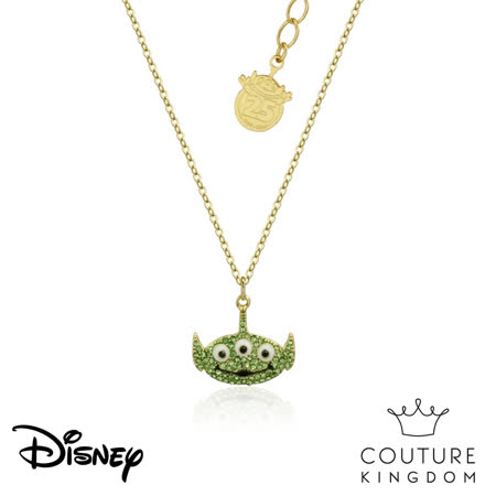 Disney Jewellery 玩具總動員三眼怪鍍14K金水晶項鍊 by Couture Kingdom