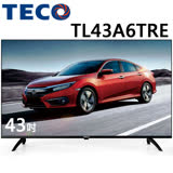 TECO東元 43吋 FHD低藍光液晶顯示器(TL43A6TRE)(不含視訊盒)