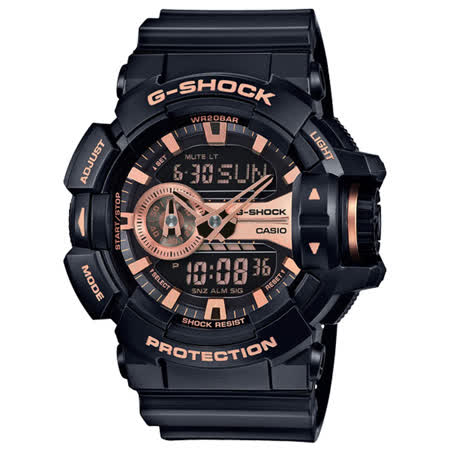 CASIO G-SHOCK 
超人氣雙顯運動錶
