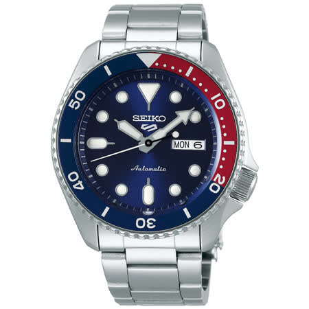 SEIKO 精工 
5 Sports可樂水鬼機械錶
