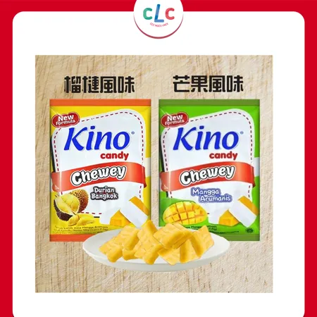 印尼 KINO Candy 芒果軟糖 榴槤軟糖 98g