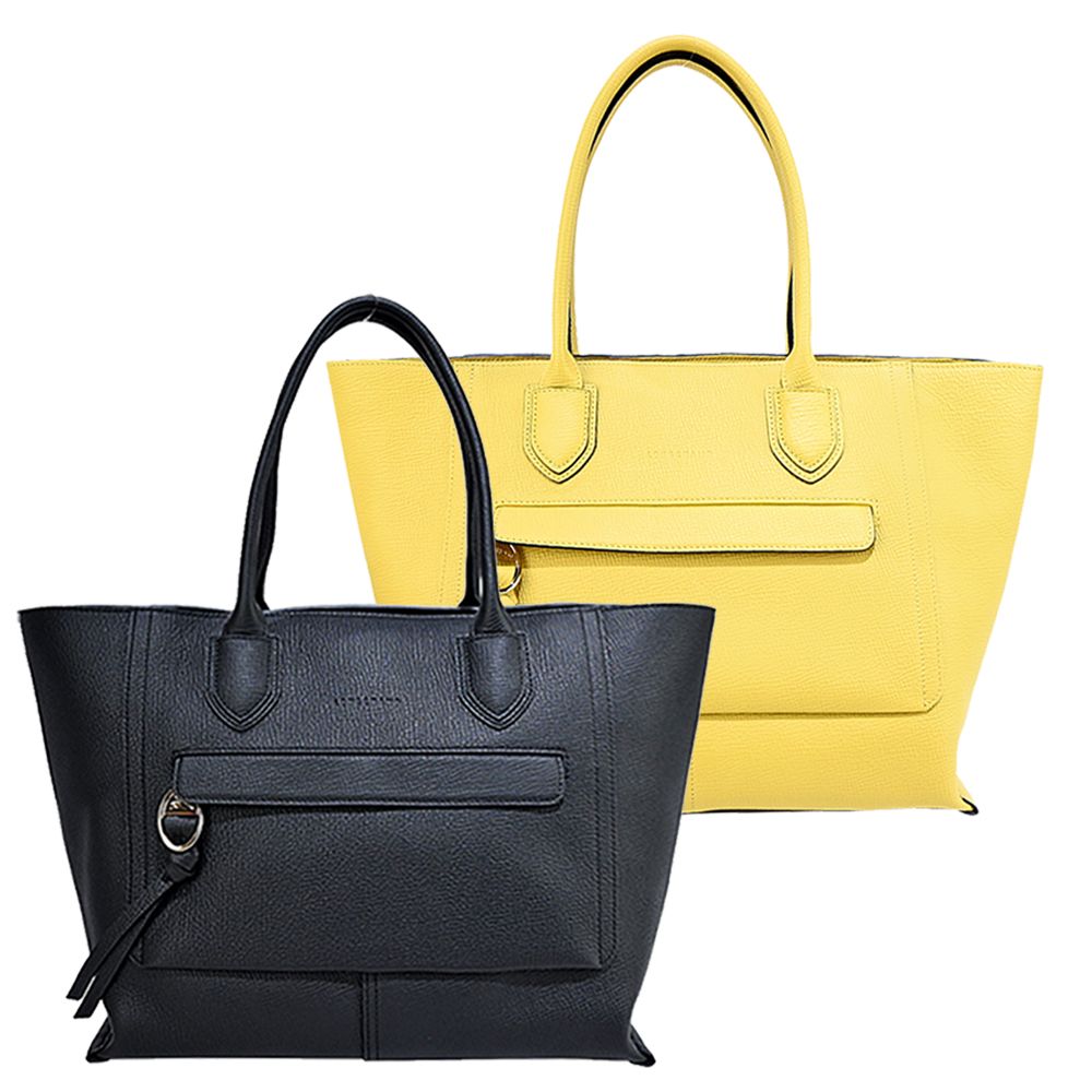 LONGCHAMP
牛皮前口袋手提包