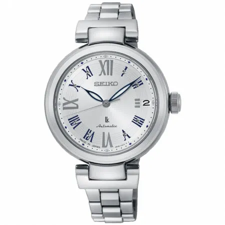 SEIKO 精工 LUKIA 美好時光機械 女錶-銀33.9mm 4R35-02X0S SRP851J1 