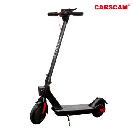 CARSCAM 雙驅動700W大馬力電動折疊滑板車 黑色