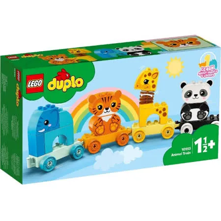 樂高積木 LEGO《 LT10955 》Duplo 得寶系列 -動物火車