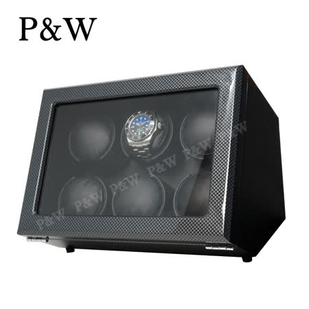 P&W手錶自動上鍊盒6支裝 四種模式 動力儲存盒 機械錶旋轉盒