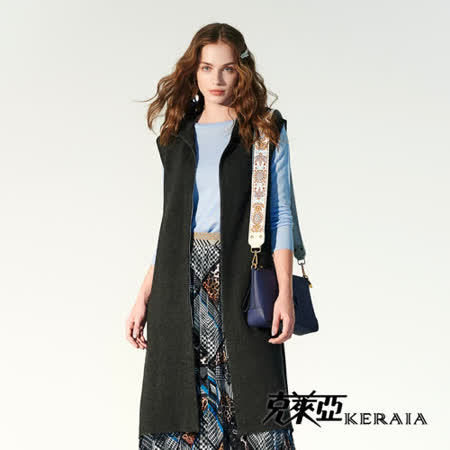 KERAIA 克萊亞
淨好時光絨紗連帽背心