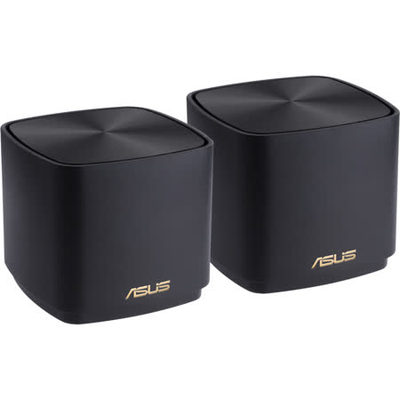 ASUS 華碩 ZenWIFI AX Mini XD4 黑 (兩件組) AX1800 Wi-Fi 6 Mesh 系統 網狀網絡 路由器