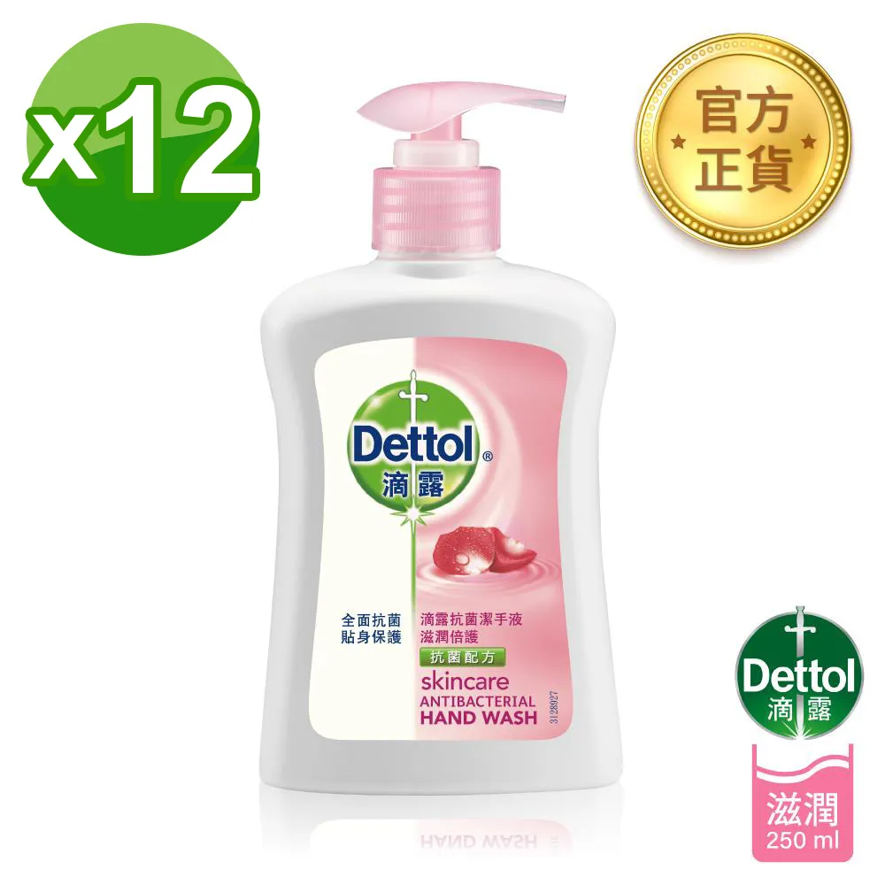 滴露Dettol-滋潤倍護洗手乳(250ml)*12