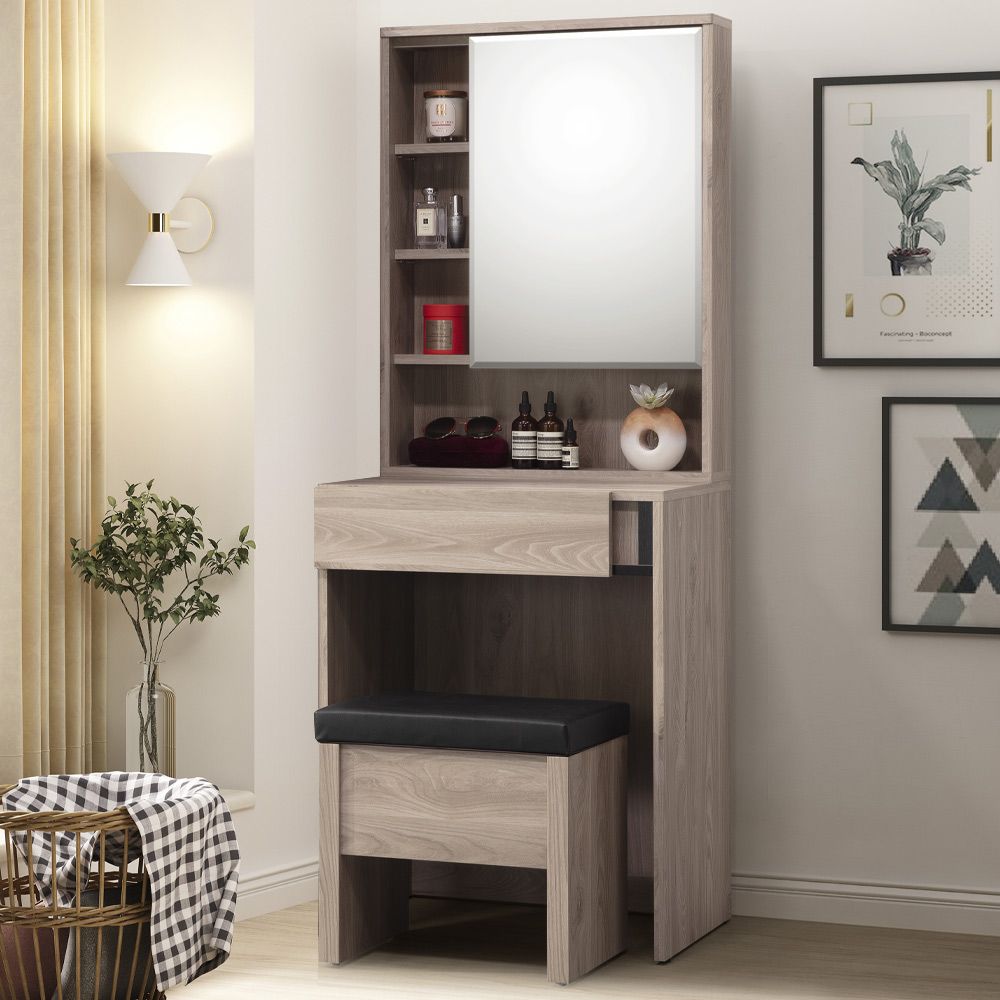 Homelike
蘭琪2尺化妝桌椅組