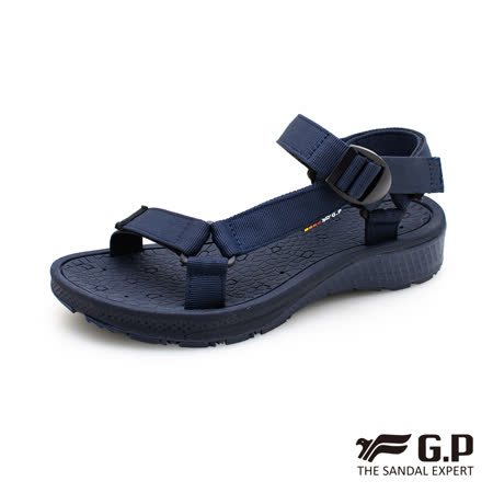 【G.P 舒適機能織帶涼鞋】G0799M 藍色 (SIZE:39-44 共二色)